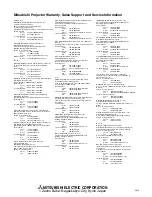 Preview for 59 page of Mitsubishi DLP EW270U User Manual