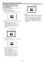 Preview for 11 page of Mitsubishi DLP NW31U-EST User Manual