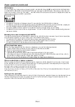 Preview for 21 page of Mitsubishi DLP NW31U-EST User Manual