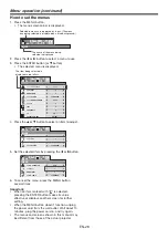Preview for 26 page of Mitsubishi DLP NW31U-EST User Manual