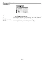 Preview for 33 page of Mitsubishi DLP NW31U-EST User Manual