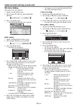 Preview for 44 page of Mitsubishi DLP NW31U-EST User Manual