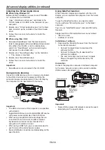 Preview for 56 page of Mitsubishi DLP NW31U-EST User Manual