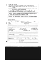 Preview for 3 page of Mitsubishi DP-109 Service Manual