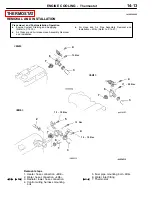 Preview for 13 page of Mitsubishi Engine cooling Workshop Manual