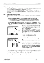 Preview for 57 page of Mitsubishi F940GOT-LWD-E Operation Manual