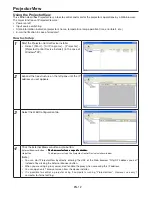 Preview for 12 page of Mitsubishi FL7000LU Network Manual