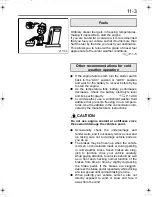 Preview for 148 page of Mitsubishi Fuso FK 2010 Owner'S Manual