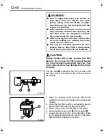 Preview for 191 page of Mitsubishi Fuso FK 2010 Owner'S Manual