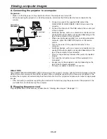 Preview for 22 page of Mitsubishi HC4000 User Manual