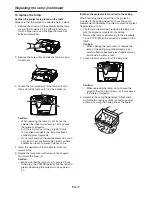 Preview for 37 page of Mitsubishi HC4000 User Manual