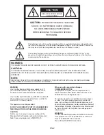 Preview for 2 page of Mitsubishi HC7000 User Manual