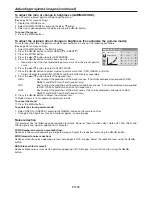 Preview for 33 page of Mitsubishi HC7000 User Manual