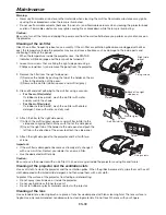 Preview for 39 page of Mitsubishi HC7000 User Manual