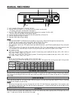 Preview for 15 page of Mitsubishi HS-7168E Installation And Operation Manual