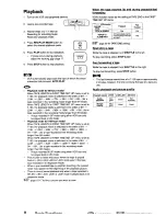 Preview for 12 page of Mitsubishi HS-9168U Installation And Operation Manual