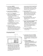 Preview for 11 page of Mitsubishi HS-U130 Owner'S Manual