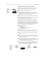 Preview for 13 page of Mitsubishi HS-U420 Owner'S Manual