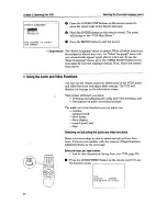 Preview for 28 page of Mitsubishi HS-U510 Owner'S Manual