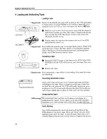 Preview for 26 page of Mitsubishi HS-U520 Owner'S Manual