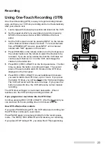 Preview for 25 page of Mitsubishi HS-U577 Owner'S Manual