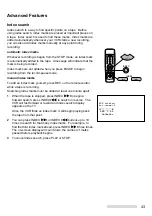 Preview for 45 page of Mitsubishi HS-U577 Owner'S Manual