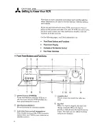 Preview for 8 page of Mitsubishi HSU780 Owner'S Manual