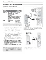 Preview for 20 page of Mitsubishi LaserVue L65-A90 Owner'S Manual