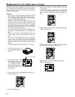 Preview for 32 page of Mitsubishi LVP-S120A User Manual
