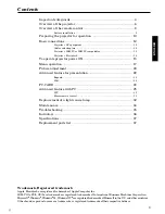 Preview for 3 page of Mitsubishi LVP-X120A User Manual