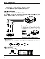 Preview for 12 page of Mitsubishi LVP-X120A User Manual