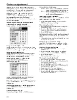 Preview for 20 page of Mitsubishi LVP-X120A User Manual