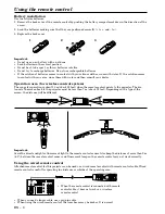 Preview for 8 page of Mitsubishi LVP-X390U User Manual