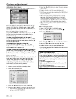 Preview for 18 page of Mitsubishi LVP-X390U User Manual
