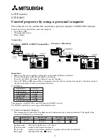 Preview for 30 page of Mitsubishi LVP-X390U User Manual