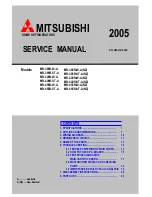 Preview for 1 page of Mitsubishi MR-385R-ST-A Service Manual