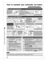 Preview for 12 page of Mitsubishi MR-C375B Use & Care / Installation Manual