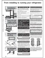 Preview for 4 page of Mitsubishi MR-C41B Operating Instructions Manual