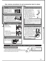 Preview for 11 page of Mitsubishi MR-C41B Operating Instructions Manual