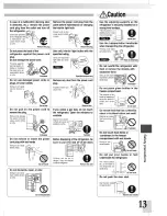 Preview for 13 page of Mitsubishi MR-CU375X Operating Instructions Manual