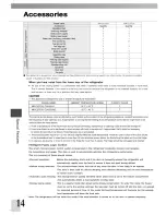 Preview for 14 page of Mitsubishi MR-CU375X Operating Instructions Manual