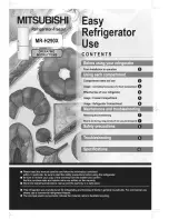 Mitsubishi MR-H290X User Manual preview