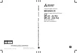 Preview for 1 page of Mitsubishi MR-J4-100A Instruction Manual