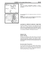 Preview for 21 page of Mitsubishi Pajero Pinin 1999 Workshop Manual