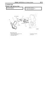 Preview for 233 page of Mitsubishi Pajero Pinin 1999 Workshop Manual