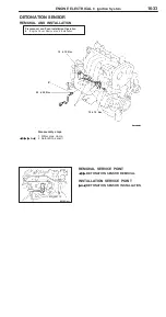 Preview for 255 page of Mitsubishi Pajero Pinin 1999 Workshop Manual