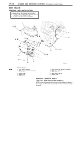 Preview for 272 page of Mitsubishi Pajero Pinin 1999 Workshop Manual