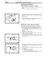 Preview for 370 page of Mitsubishi Pajero Pinin 1999 Workshop Manual