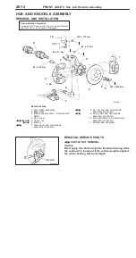 Preview for 374 page of Mitsubishi Pajero Pinin 1999 Workshop Manual