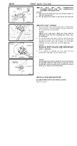 Preview for 380 page of Mitsubishi Pajero Pinin 1999 Workshop Manual